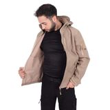 KORDAK Unisex Softshell Tactical Mont, XL, ASKMONTSOFT, Bej, Erkek