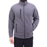 KORDAK Unisex Üç Cepli Polar Hırka, 2XL, ASK3CPLİPLR, Gri, Erkek