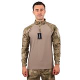KORDAK Yeni TSK Kamuflaj Taktik Combat Operasyon Tişörtü (Kamuflaj, XL)