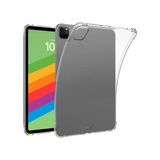 Kordify Apple iPad Pro 13 (2024 / 2025) Uyumlu Anti Shock Silikon Tablet Kılıfı Şeffaf | Darbe Emici Köşe Korumalı Esnek Arka Kapak
