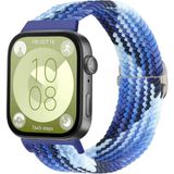 Kordify Huawei Watch Fit 5 Pro / Fit 5 / Fit 4 Pro / Fit 4 / Fit 3 Uyumlu Star Tasarım Kumaş Kordon – Şık & Konforlu Akıllı Saat Kayışı - Lacivert - Mavi