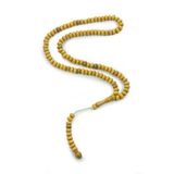 Kördiken Ağacı Küre Kesim Tesbih - 100 lü - 7 MM - Zikir Tesbihi - KT-2