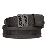 KORE 4,4 cm Molle Muharebe Kemeri Komple Kiti | B1 Toka ve Güçlendirilmiş Molle Savaş Kemeri (24 "ila 48" e uyar), Siyah, Fits 24" to 48"