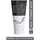 Koreaco Salyangoz Özlü 100 ml Bubble Clay Yüz Maskesi Yorgunluk Karşıtı Nem Desteği Sağlar