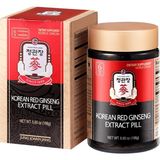 Korean Red Ginseng Extract Pill - Red Panax Ginseng Vitamins C - E - Energy Boost - Gluten Free 800 Pills 800 Tablet. - Aromasız