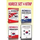 Korece Öğrenme Seti 4 Kitap Mondes Yayınları Temel Seviye Türkçe ile Eğlenceli Dil Öğrenimi - HBC556540000A7MNNMND