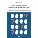 Korece ve Türkçede Çoklu Karşılıklı Sözcüklerin Açıklaması