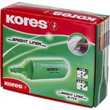 kores 36105 fosforlu kalem yeşil 10 lu (1 paket 10 adet) - Yok