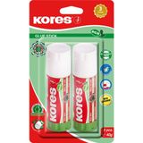 Kores Beyaz Yapıştırıcı Glue Stick Yapıştırıcı 2x 40G