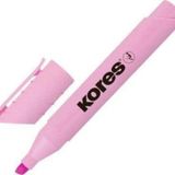 KORES FOSFORLU KALEM HIGH LINER PLUS PASTEL PEMBE