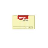Kores Yapışkanlı Not Kağıdı Sarı 75X50Mm 100 Sayfa (12 Li Paket)