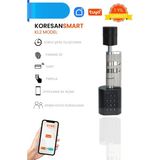 Koresan Akıllı Kilit KL2 Model Parmak İzi ve Şifreli Akıllı Kapı Kilidi USB Acil Güç Desteği