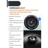Koresan S530-B Bluetooth Kablosuz Tavan Hoparlörü – Ana Hoparlör
