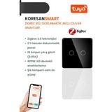 Koresan Tuya Zigbee Ikili Dokunmatik Akıllı Duvar Anahtarı