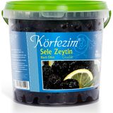 Körfezim Naturel Kurutma Tuzsuz Sele Zeytini No: 5 - 1 Kg