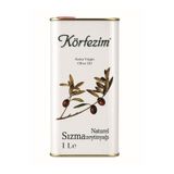 Körfezim Naturel Sızma Soğuk Sıkım Zeytinyağı Teneke Kutu - 1 Lt
