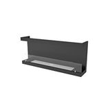 Korflame 130cm U Tipi Bioetanol Şömine Siyah
