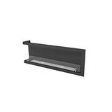 Korflame 160cm Sol Açık Bioetanol Şömine Siyah