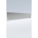 Korflame 78x15 cm Siyah Bacasız Şömine Camı