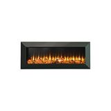 Korflame Kormet 130 S - Isıtmalı Elektrikli Şömine - Siyah