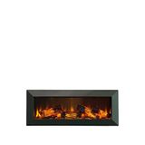 Korflame Kormet 130 S Metal Isıtmalı Elektrikli Şömine - Siyah