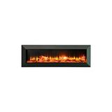 Korflame Kormet 180 S - Isıtmalı Elektrikli Şömine Siyah