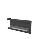 Korflame Sol Açık Bioetanol Şömine 130 Cm - Siyah