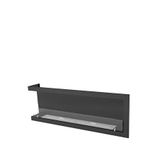 Korflame Sol Açık Bioetanol Şömine 160 Cm - Siyah