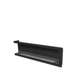 Korflame Sol Açık Bioetanol Şömine 200 Cm - Siyah