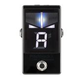 Korg Pitchblack X serisi - PB-X gitar kromatik akort cihazı pedalı - siyah