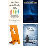 Koridor Yayıncılık Etrafım Aptallarla Dolu - Thomas Erikson + Kuzey Işıklarının Şarkısı + Telefon Tutucu + Bir Kar Tanesi