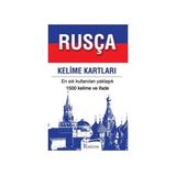 Koridor Yayıncılık Rusça Kelime Kartları 1500 Kelime ve İfade ile Öğrenme Seti