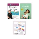 Koridor Yayıncılık Spiralli Ciltli Bebek Günlüğü + Bebekler Ne İster Elif Pınar Çakır + Hayat Oyunla Başlar / 3Lü Set
