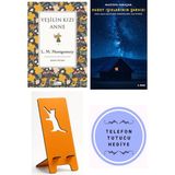Koridor Yayıncılık Yeşilin Kızı Anne-Bez Ciltli - Lucy Maud Montgomery + Kuzey Işıklarının Şarkısı + Telefon Tutucu