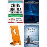 Koridor Yayıncılık Zihin Okuma Teknikleri - Stan B. Walters + Kuzey Işıklarının Şarkısı + Telefon Tutucu + Bir Kar Tanesi
