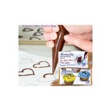 Korinitta Mini Çikolata Sıkma Torbası 10x25 Cm Şeffaf 100 Adet