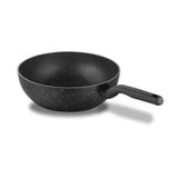 Korkmaz A1119 Ornella Granit Indüksiyonlu 28 cm Wok Tava siyah
