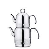 Korkmaz A227-01 Erna Inox Çaydanlık Takımı
