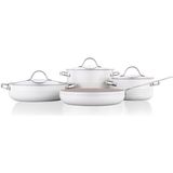 Korkmaz A2619-2 Linea Vanilla 7 Parça Tencere Seti