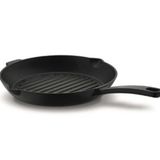Korkmaz A2847 Casta Yuvarlak Grill Döküm 28x28 cm Siyah Tava