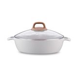 Korkmaz A2981 24x6,5 cm Gusto Seramik Kısa Tencere