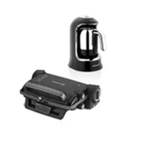 Korkmaz A310 Formula İnox Tost Makinesi ve Kahvekolik ( İkili Set)