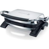Korkmaz A328 Tostkolik Inox Tost Makinesi 1800 Watt 32x25 cm Izgara Alanı ile Sağlıklı Pişirme