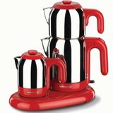 Korkmaz A353-01 Mia Kırmızı Çay Kahve Makinesi
