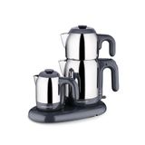 KORKMAZ A353 Mia Çay Ve Kahve Makinesi - Inox/füme / 1600 Watt / 1,7 Lt