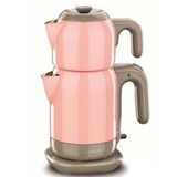 Korkmaz A369-02 Demtez Pembe-Gri Çay Makinesi