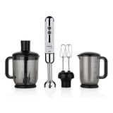 Korkmaz A447-14 Mia Mega Vanilya Krom Beyaz Blender Set