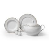 Korkmaz A8040 Bianca Collection 86 Parça Yuvarlak Yemek Takımı
