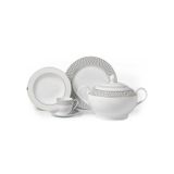 Korkmaz A8041Bianca Collection 86 Parça Yuvarlak Yemek Takımı