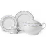 Korkmaz A8047 Bianca Collection 86 Parça Yuvarlak Yemek Takımı